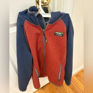 LL Bean boys fleece (10-12)